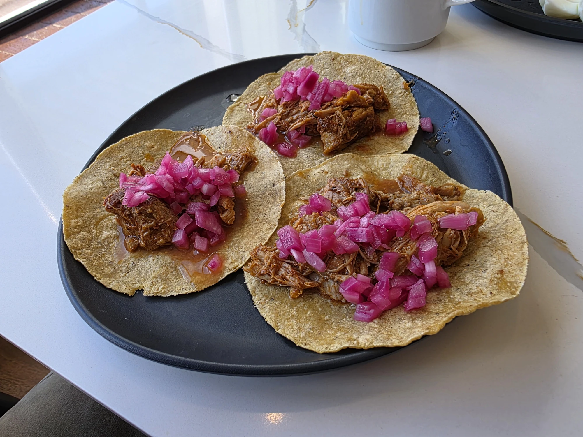 Los tacos de cochinita son imperdibles
